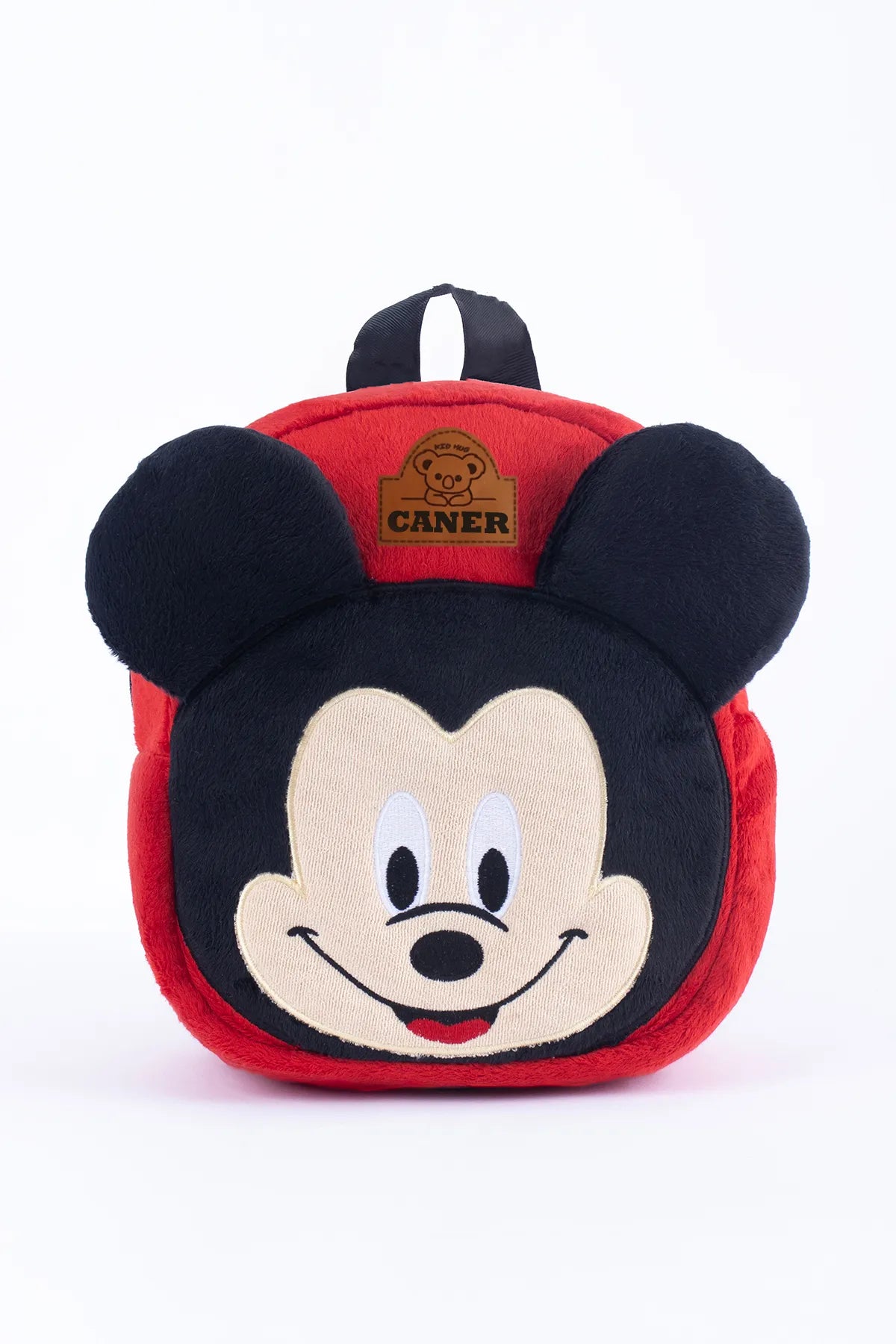 Mickey Mouse Erkek - Kız Çocuk Çantası Premium Nakışlı & At Tüyü Kumaş Çocuk Çantası 0-8 Yaş