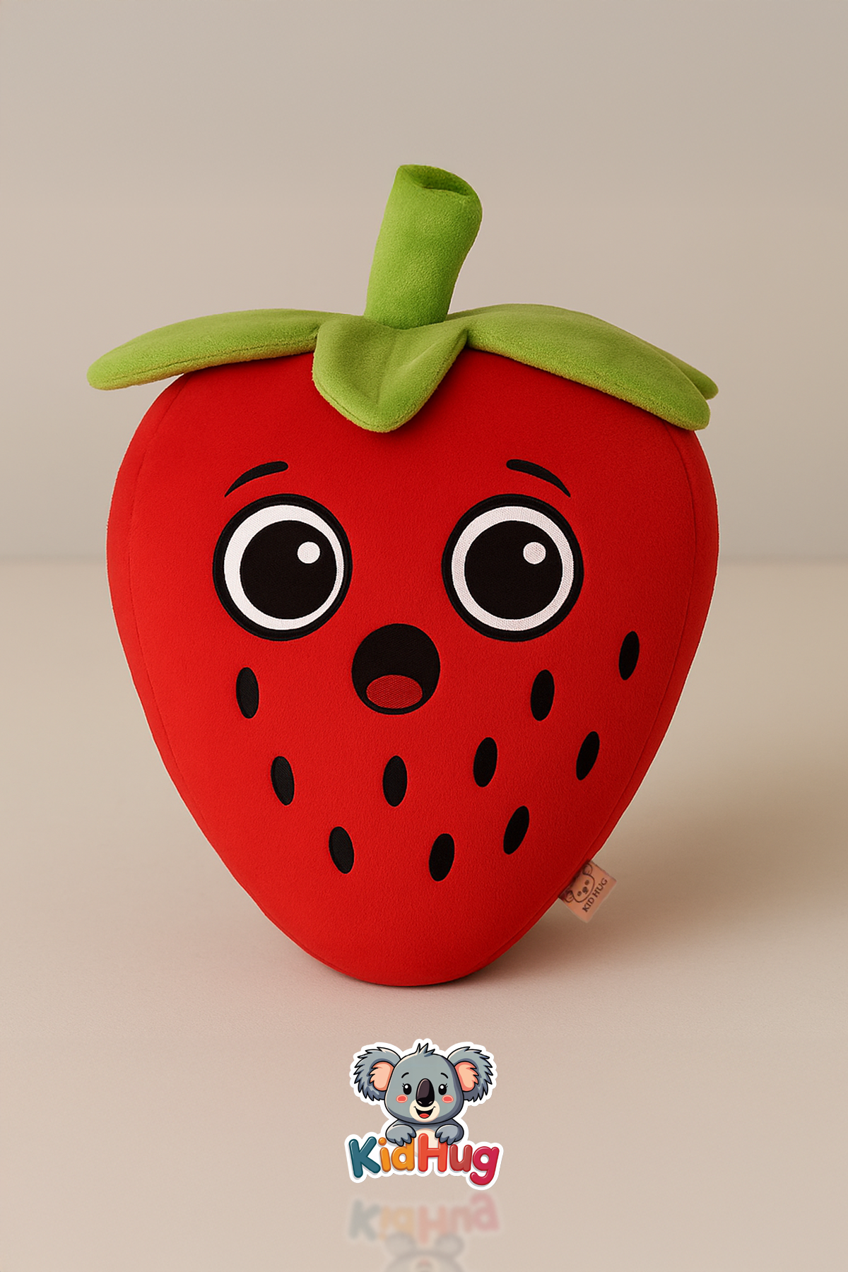 Berryboo Çilek Çocuk Yastık Premium Sevimli Çilek Çocuk Yastık Uyku Arkadaşı 35 CM