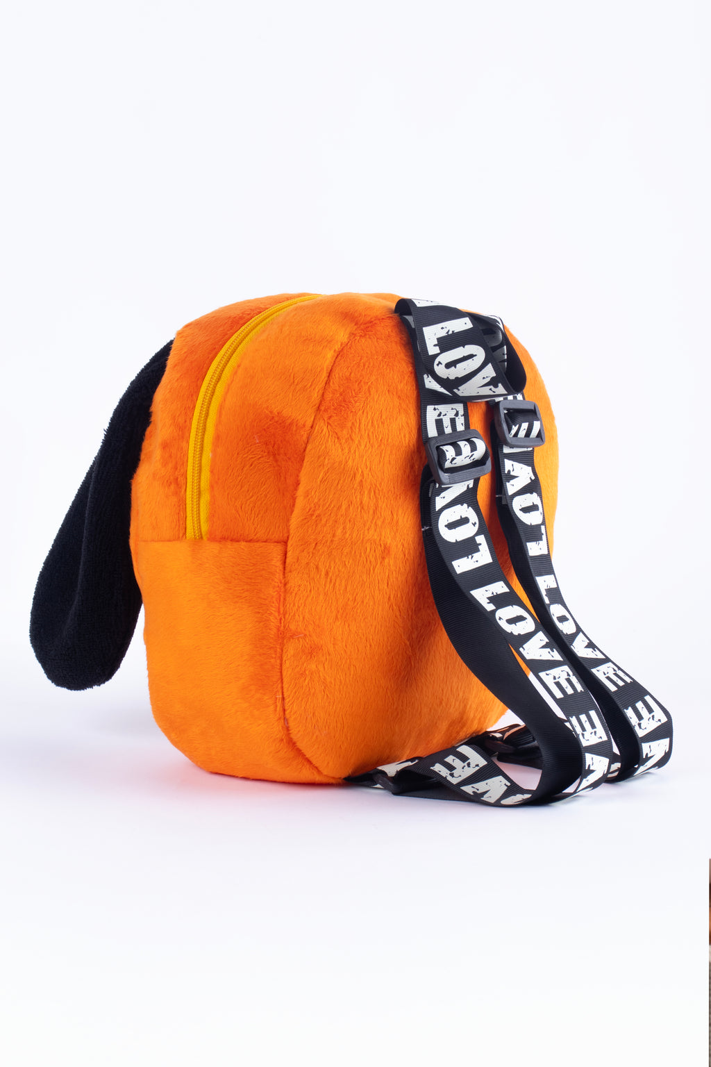 Köpekli Çocuk Çantası Arkadaşım Turunç Premium Nakışlı & At Tüyü Kumaş Çocuk Çantası |0-6 Yaş |