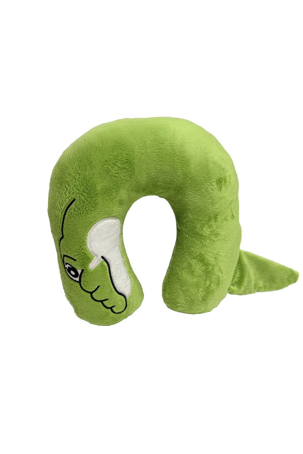 Sevimli Fil Seyahat Yastığı – Yeşil Renkli Unisex Çocuk Boyun Desteği