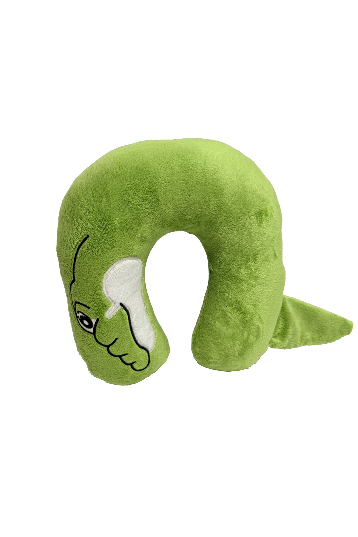 Sevimli Fil Seyahat Yastığı – Yeşil Renkli Unisex Çocuk Boyun Desteği