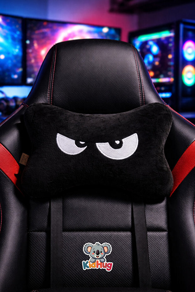 Oyunculara Özel Nakışlı E-Spor Boyun Yastığı Oyuncu Koltuğu Koltuk Desteği Peluş Kafa Yastığı Gaming Sandalyesi Aksesuarı