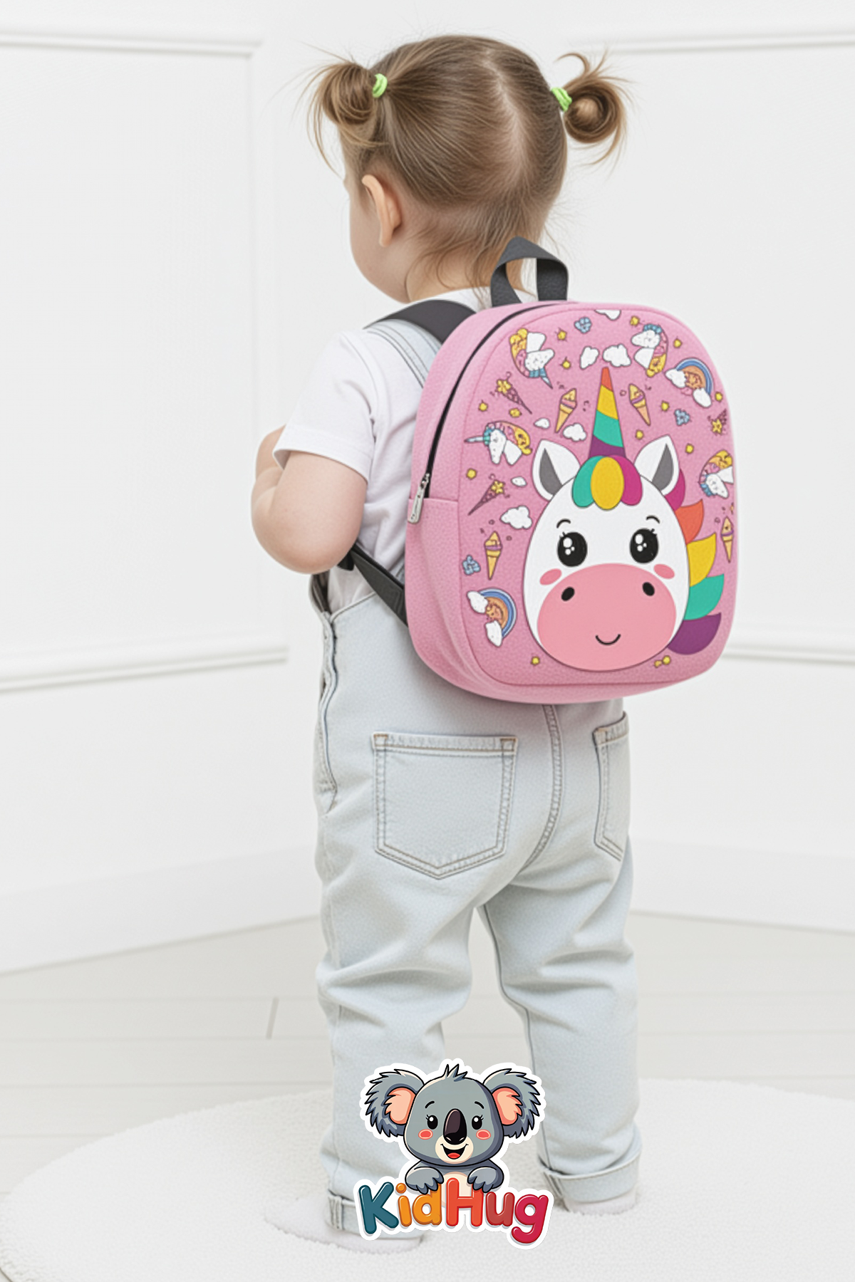 Unicorn Çocuk Çantası Kreş Oyuncak Çocuk Sırt Çantası 0-8 Yaş